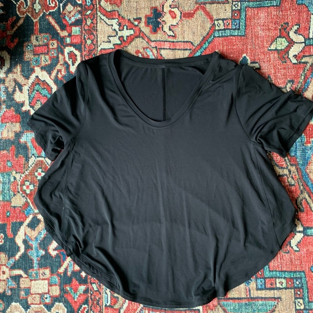 Lululemon Black v neck
